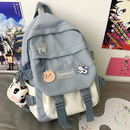 Waterproof Small Backpack Summer School Bags Cute Elementary Traveling Backpack