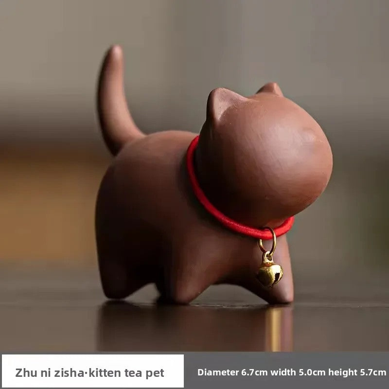Creative Ceramic Kung Fu Accessories Purple Clay Tea Set Tea Art Ornaments