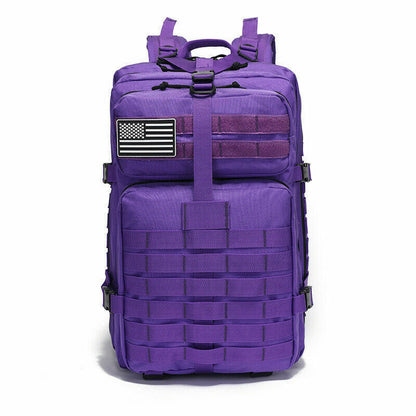 Men Army Tactical Large Backpack Sport Hiking Camping Hunting Rucksack Bags