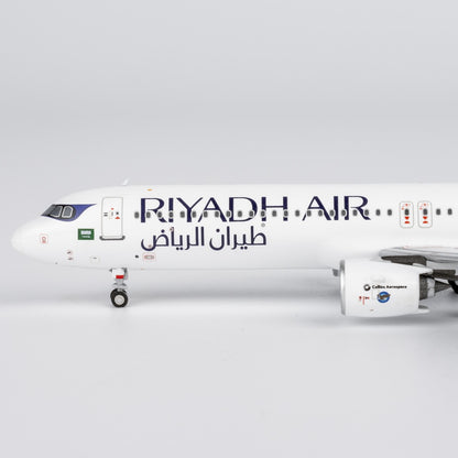 1:400 NGmodels Riyadh Air Airbus A321XLR Passenger Airplane Diecast Plane Model