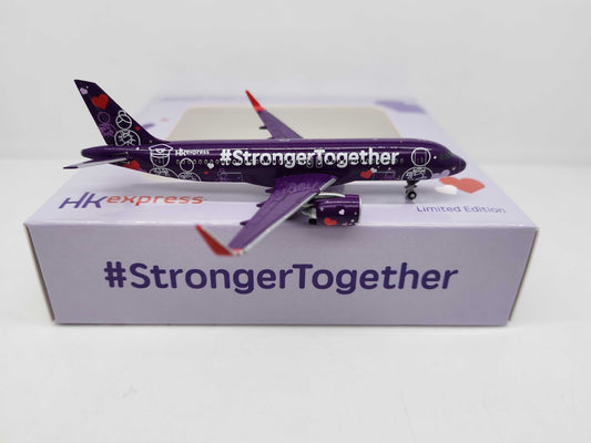 1:400 JC Wings HKexpress A320neo Passenger Airplane Diecast Aircraft Model