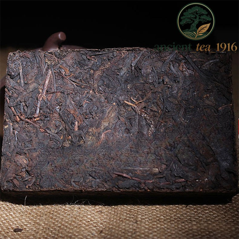 Ripe Pu Erh Tea Brick Yunnan Aged Shu Pu erh Ancient Tree Tea 250g