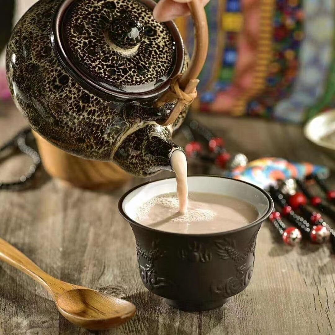 Mongolia Traditional Instant Milk Tea Powder Salty Milk Tea Instant Drink 400g