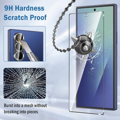 2+2 Pack for Samsung Galaxy Z Fold 7 Screen Protector with Camera Lens Protector