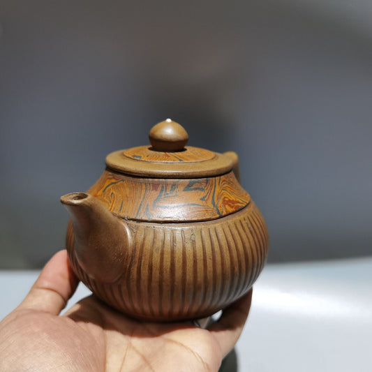 Vintage Chinese Yixing Purple Clay Teapot Zisha Ceremony Teaware Collection Rare