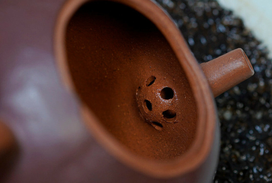 140cc chinese Yixing Handmade Zisha Duan clay Teapot Mangosteen GongFu Tea Pot