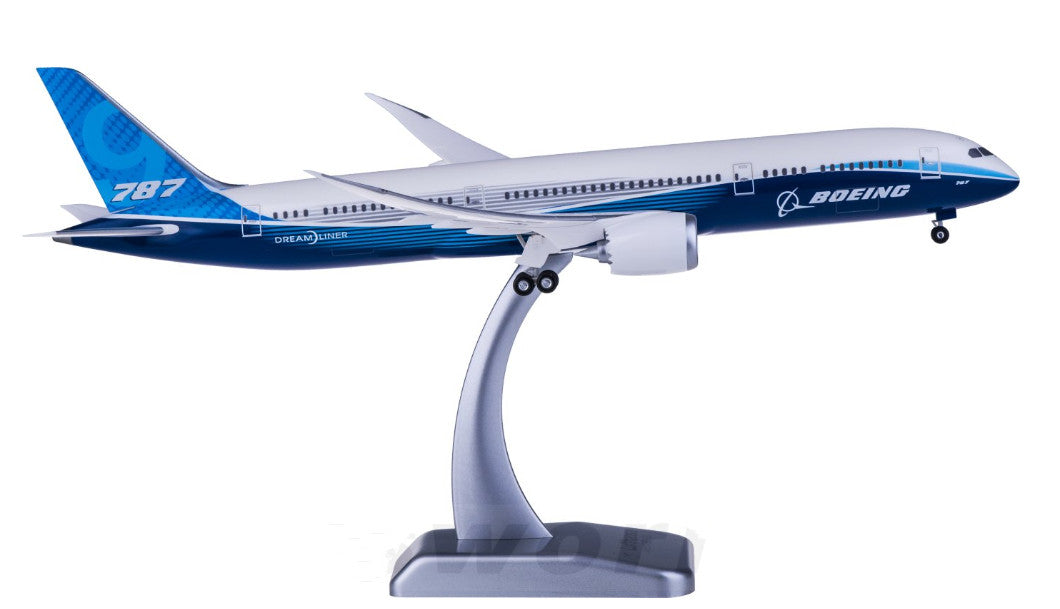 1:200 32CM Hogan BOEING 787-9 Passenger Airplane ABS Plastic Aircraft Model