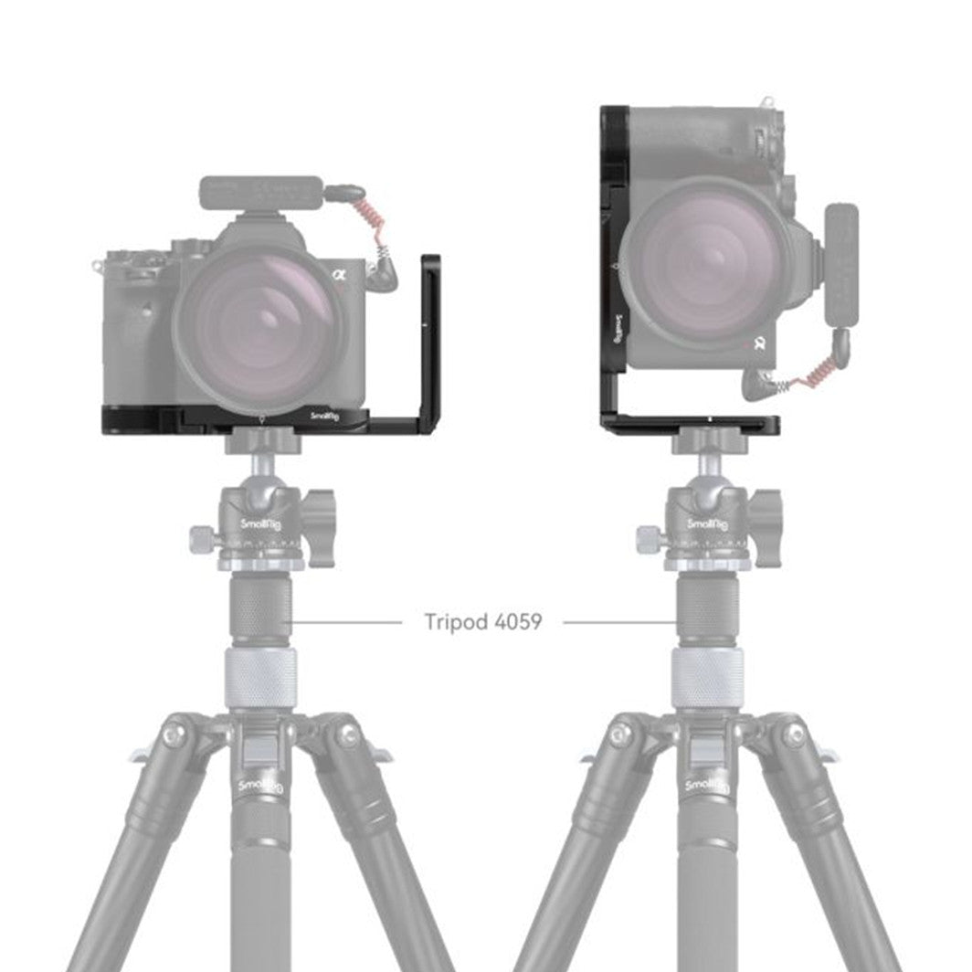 SmallRig L-Bracket Plate for Sony A7R V / A7 IV / A7S III / A1 / A7R IV / A9 II