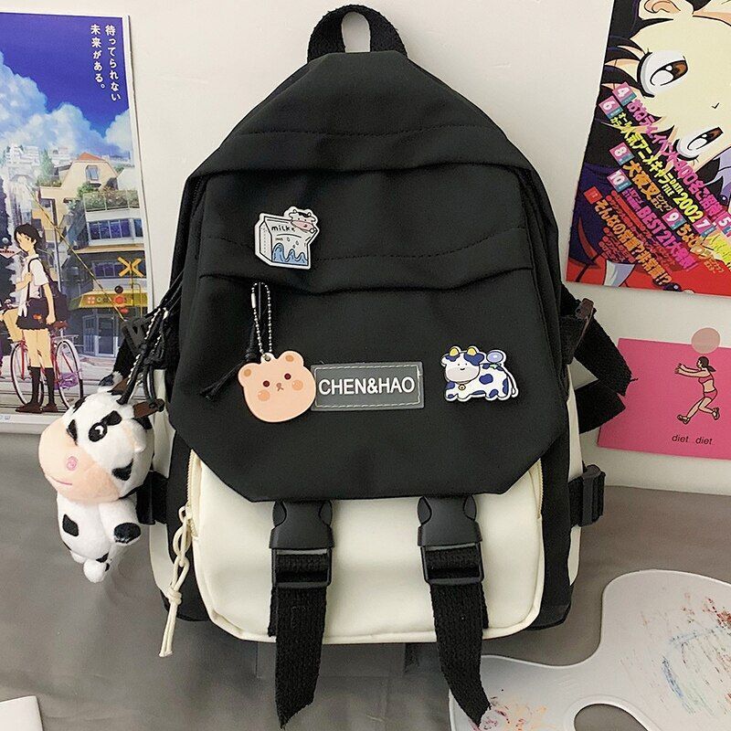 Waterproof Small Backpack Summer School Bags Cute Elementary Traveling Backpack