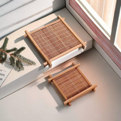 Straw Tea Mat|Coaster|Teacup Mat|Cup Pad|Tea Accessories