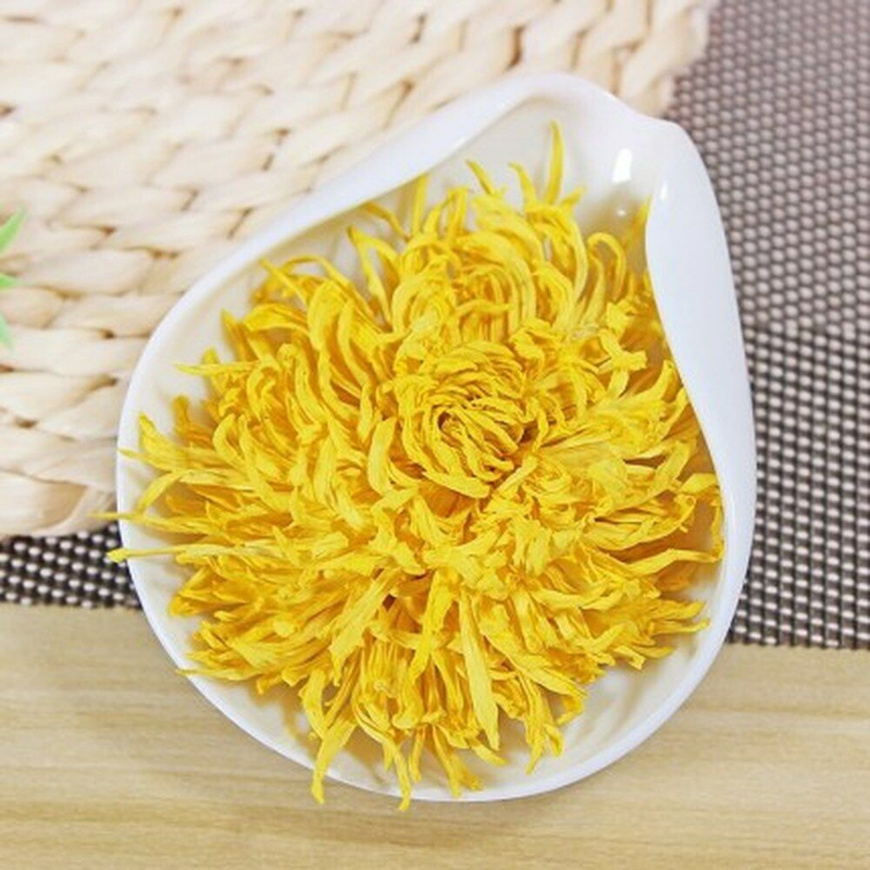 100pc Emperor Chrysanthemum Flower Tea bag,Giant Golden JU HUA Big Blooming tea