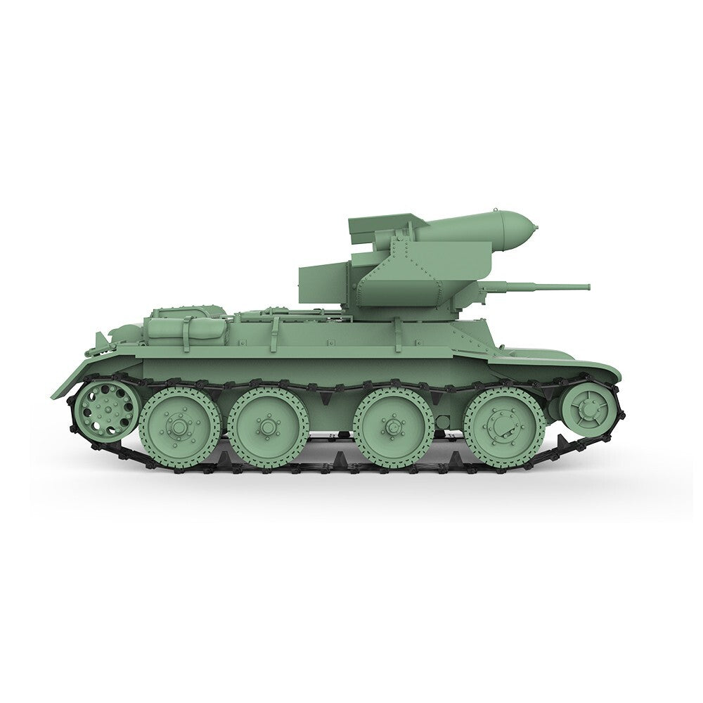 SSMODEL SS72589 1/72 25mm Military Model Kit Soviet RBT-5 Light Tank