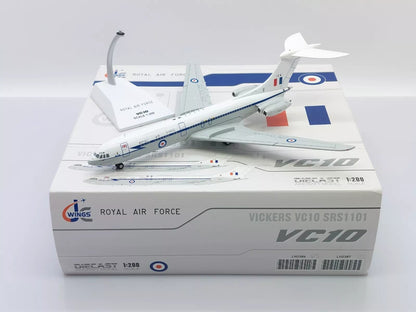 1:200 JC Wings ROYAL AIR FORCE VICKERS VC10 Airplane Diecast Aircrarft Model