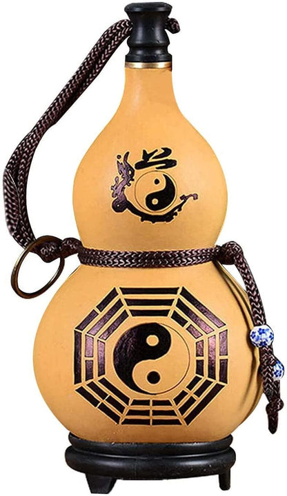 Natural Wine Gourd, Outdoor Portable Water Bottle, Water, Wine,Medicine Gourd (7
