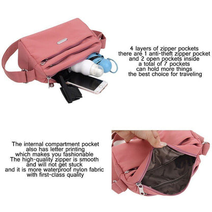Nylon Shoulder Bag Handbag Travel Crossbody Bags Wallet Polyester Purse Oxford
