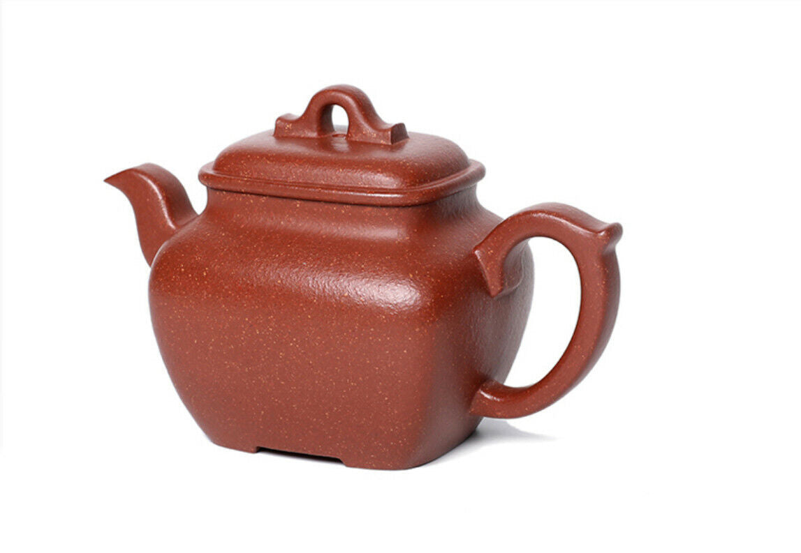 220cc Handmade Purple Sand Tea Pot in Yixing, China Jiangbao Clay Fragrant Snow Gongfu Tea Pot-