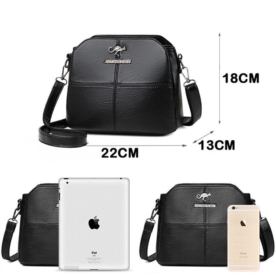 Fashion Leather Handbag Purse Small Crossbody Shoulder Messenger Bag Polyester