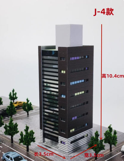 1/300 Architectural Model City House Office Scene Building Model