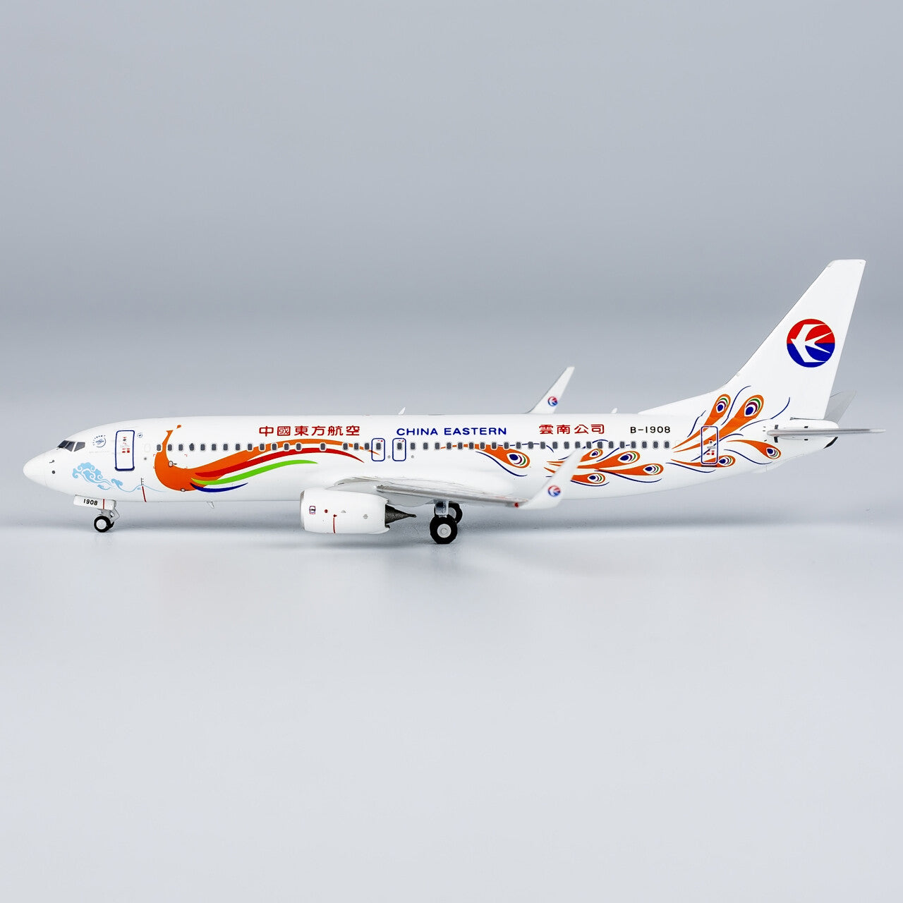 1:400 NG Models China Eastern Airlines Plane B737-800 Diecast Aircraft Model
