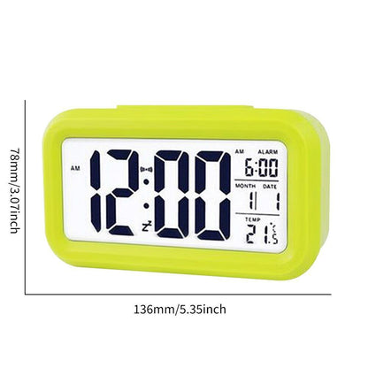Alarm Clock LED Mini Student Electronic USB Rechargeable 100x50x30mm ABS Plastic