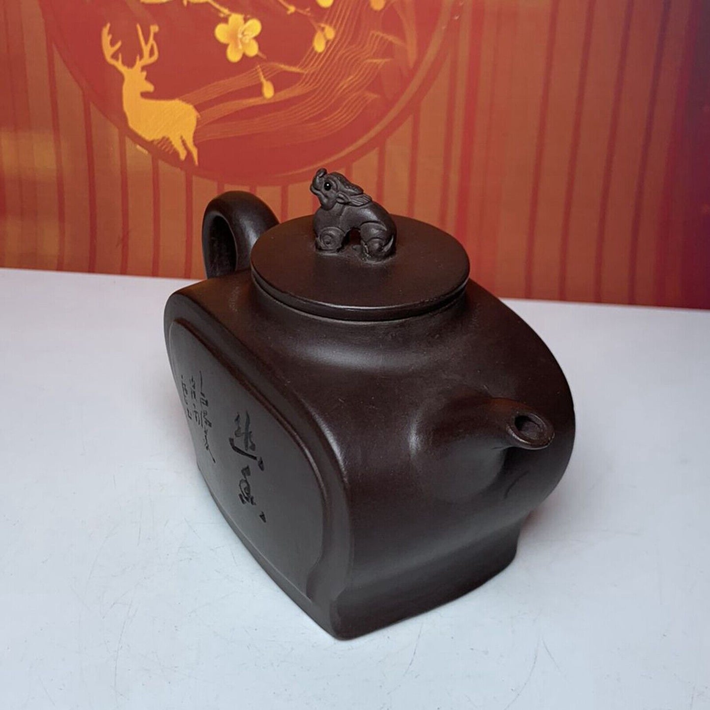 Chinese Yixing Purple Clay Teapot Zisha Ceramic Exquisite Teaware Collector Rare