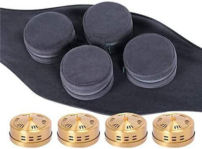 Copper Box Portable Moxibustion Bag Cloth Cover Thermal Insulation Moxibustion艾灸