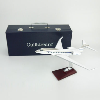 1:100 Gulfstream G650ER Private Jet Model Business Jet Gift Box 32cm/13inches