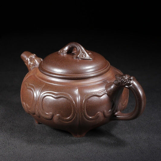 Chinese Yixing Purple Clay Teapot Zisha Ceramic Household Nice Teaware Gift Rare