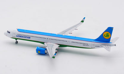 1:200 InFlight Uzbekistan A321neo UK32102 Airplane Diecast Aircraft Model