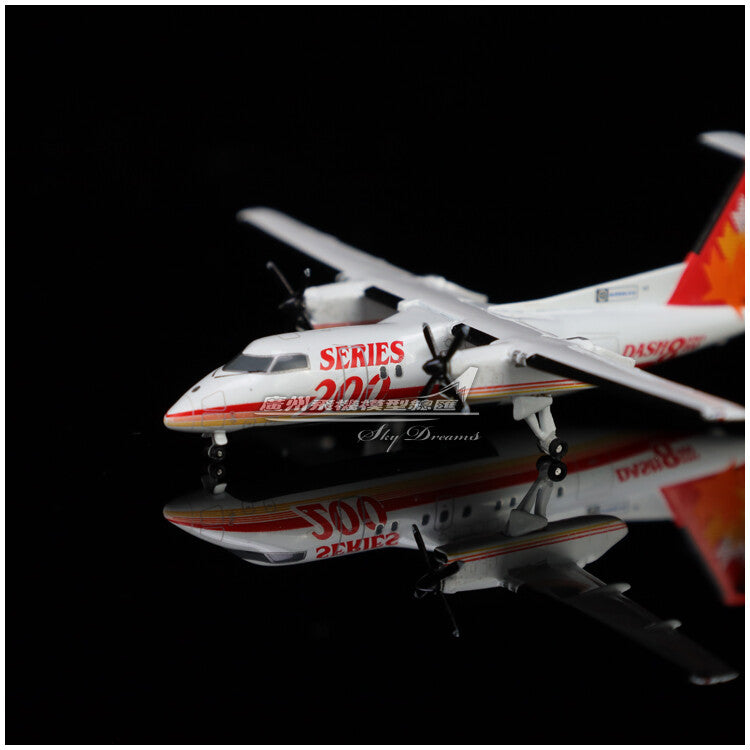 1:400 JC Wings Air Canada Plane Bombardier Dash 8-200 Diecast Aircraft Model