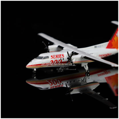1:400 JC Wings Air Canada Plane Bombardier Dash 8-200 Diecast Aircraft Model