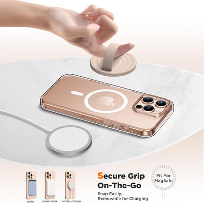 Magnetic Phone Grip Ring Holder, Liquid Silicone Magnet Cell Phone Grip Finger L