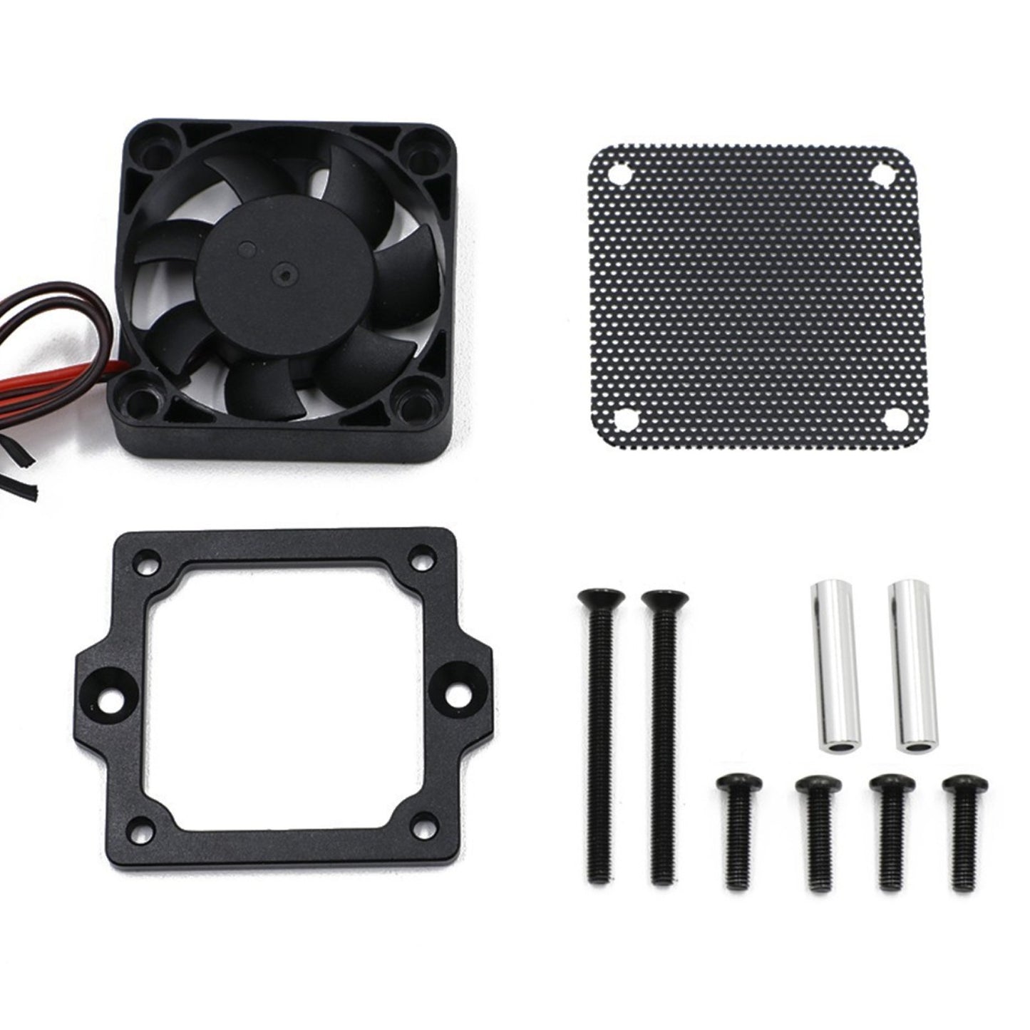 1/10 RC Car ESC Cooling Fan Kit For TRAXXAS Trx4 Trx6 Land Rover Defender Ford