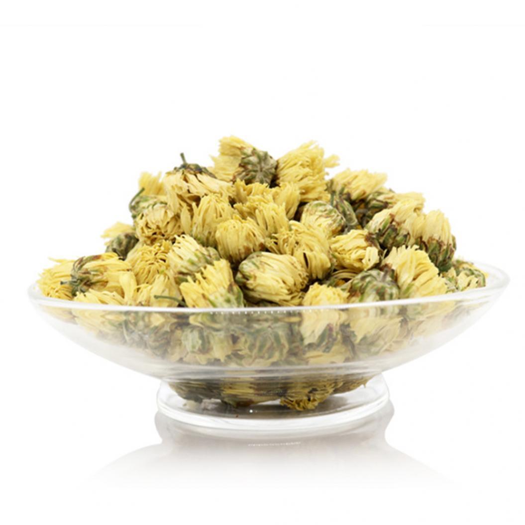 35gDry White Chrysanthemum Flower Buds Floral Herbal Improving Vision Health Tea
