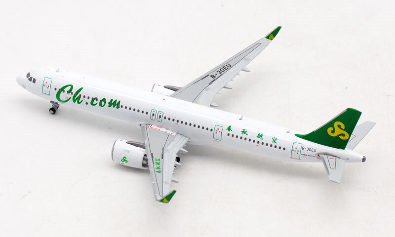 JC Wings Spring Airlines first Airbus A321neo B-30EU 1:400 plane Pre-built Model