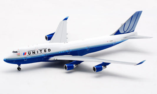 JC Wings United Airlines U.S. Olympic Team B747-400 N199UA 1/200 plane model