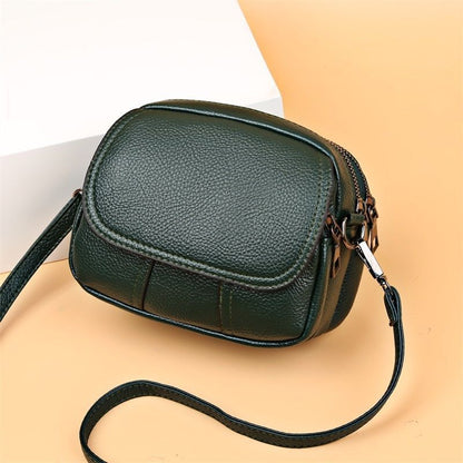 Autumn Fashion Shell Bag Synthetic Leather Shoulder Purse Elegant Luxury Travel