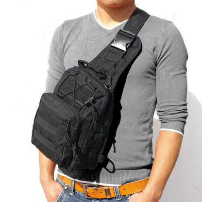 Outdoor Military Shoulder Bag Camping Hunting Daypack Sport Camouflage Backpack