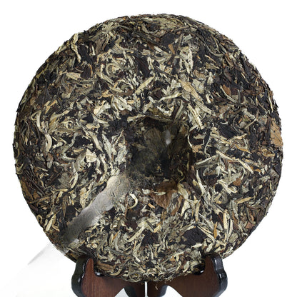 357g Yunnan Moonlight Beauty White Raw Cake Chinese Puer Pu'er Pu erh Tea