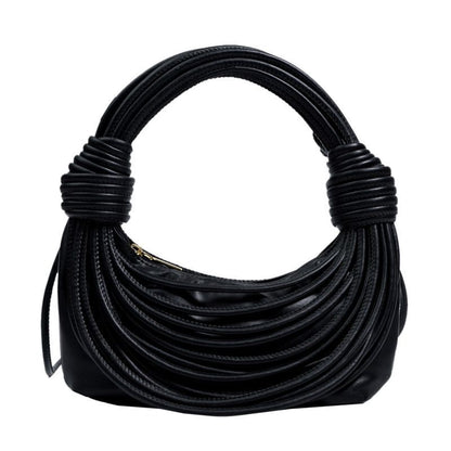 Handbag Crossbody Bag Soft Leather Weave Shoulder Bags Purse Clutch Bag Satchel