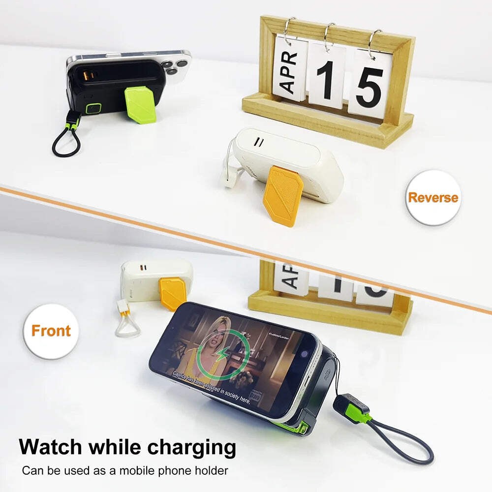 Wireless Power Bank – 20000mAh 22.5W Fast Charge