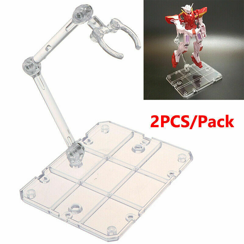 Action Figure Base Bracket Display Stand Model Toy Holder For Gundam 1/144 HG/RG