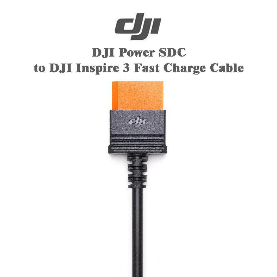 DJI Power SDC to Inspire 3 Fast Charge Cable 200W –44min 0-100% for TB51 Battery