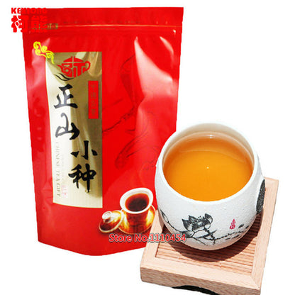 250g Top Lapsang Souchong Tea without Smoked Wuyi Organic Black Tea Warm Stomach