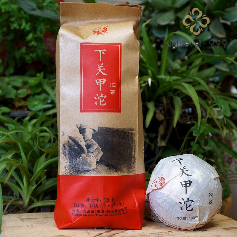Xiaguan Jia Tuo Cha * 2017 Yunnan Raw Pu'er Tea Jia Ji Tuocha Puer Tea 500g-