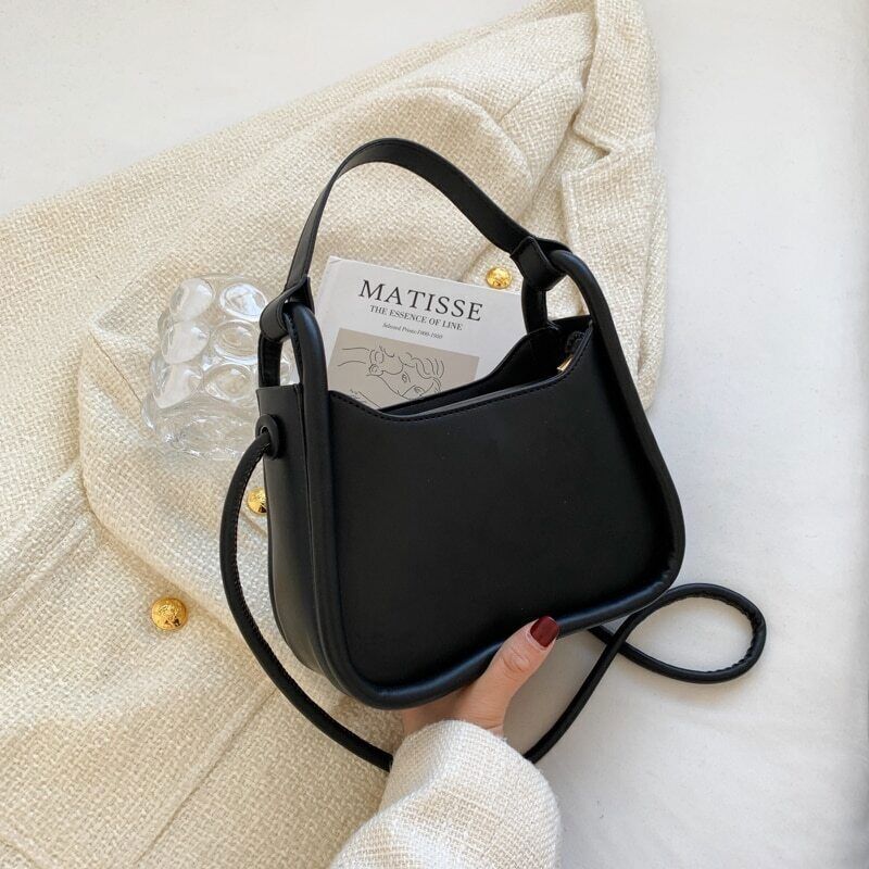 Handle Crossbody Bag Women Handbag PU Leather Shoulder Bags Store