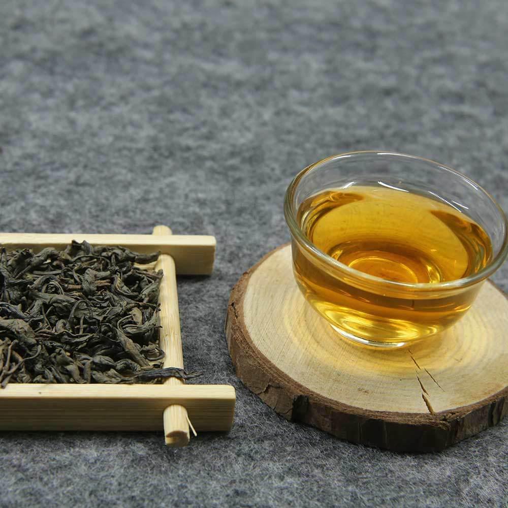 250g 2023 Organic Jieyang Pingshang Fried Tea Roasted Oolong Tea Chao Cha