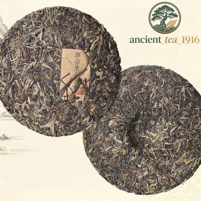 357g 2022 LaobanZhang Pu'er Raw Tea Cake