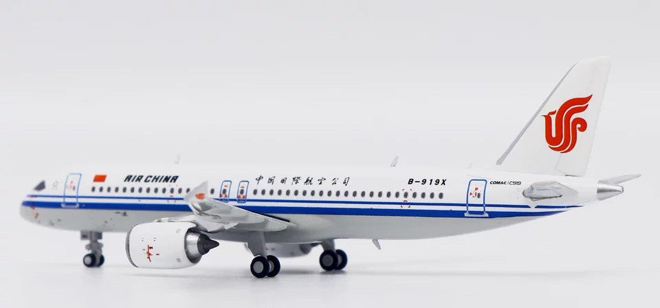 1:400 JC Wings Air China Comac C919 Passenger Airplane Diecast Plane Model