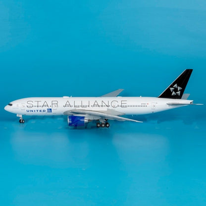 1:200 Geminijets United Airlines B777-200ER Passenger Airplane Diecast Model